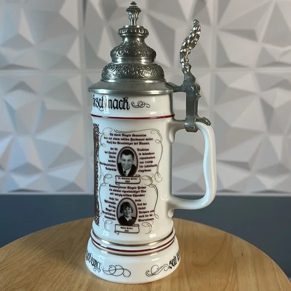 VTG Rastal Porcelain and Pewter Beer Stein Collectable from Germany Zinn - Picture 5 of 7
